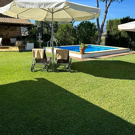 Casa Rural Cupiana Piscina Privada Málaga Exterior foto